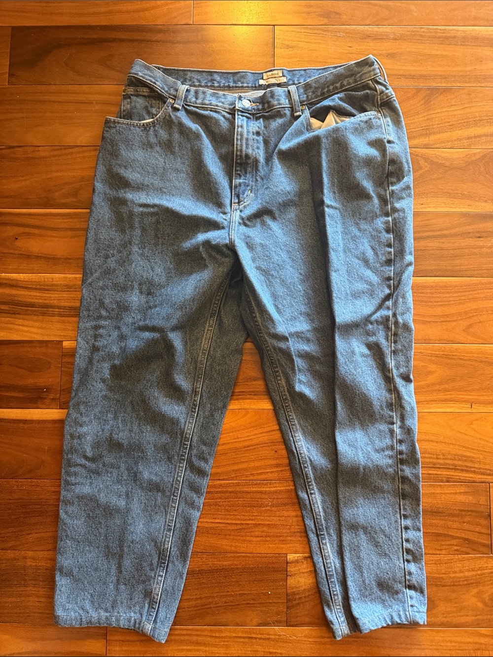 L.L. Bean Relaxed Fit Blue Women's Jeans